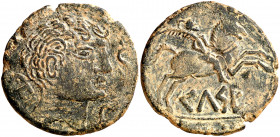 Celse (Velilla de Ebro). As. (FAB. 773) (ACIP. 1490). 13,76 g. MBC-/MBC.