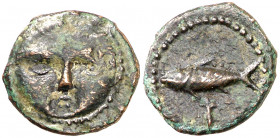 Agadir (Cádiz). 1/2 calco. (FAB. 1330) (ACIP. 674). 1,80 g. MBC-/MBC.