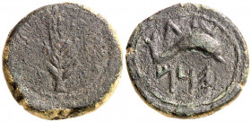 Ketovion (Alcácer do Sal). Semis. (FAB. 1636) (ACIP. 970). Rara. 4,88 g. MBC-/MBC.