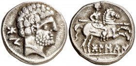 Bolscan (Huesca). Denario. (FAB. 1911) (ACIP. 1417). 4,15 g. MBC+.