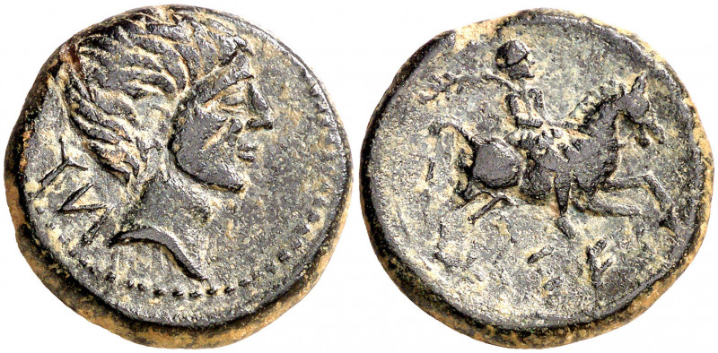 Cese (Tarragona). As. (FAB. 2294) (ACIP. 1218). 10,32 g. MBC+/MBC.