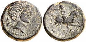 Cese (Tarragona). As. (FAB. 2294) (ACIP. 1218). 10,32 g. MBC+/MBC.