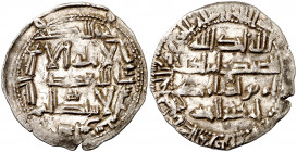 Emirato Independiente. AH 220. Abderrahman II. Al Andalus. Dirhem. (V. 157) (Fro. 12). 2,64 g. MBC+.