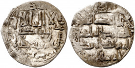 Emirato Independiente. AH 228. Abderrahman II. Al Andalus. Dirhem. (V. 183). 1,97 g. MBC-.