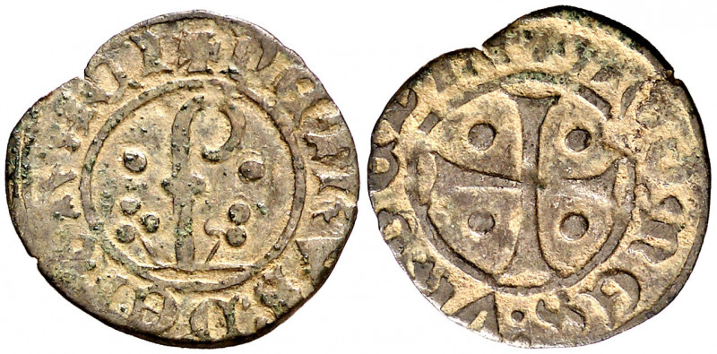 Comtat d'Urgell. Pere d'Urgell (1347-1408). Agramunt. Diner. (Cru.V.S. 134) (Cru...
