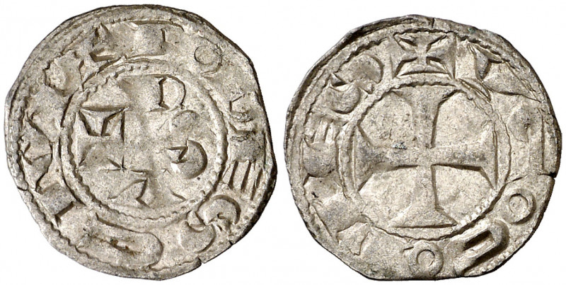 Comtat de Rodés. Hug I, II y III (1132-1196). Rodés. Diner. (Cru.V.S. 154) (Cru....