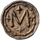 Caldes de Montbui. Pellofa. (Cru.L. 1424). Latón. 0,29 g. EBC-.