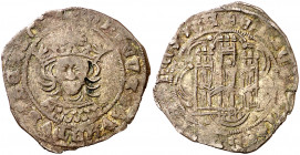 Enrique IV (1454-1474). Segovia. Cuartillo. (AB. 754.1 var). 2,50 g. MBC-.