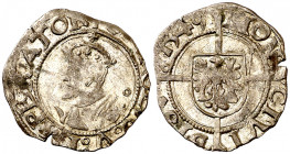 1549. Carlos I. Besançon. 1/2 carlos. (Vti. falta). 0,64 g. MBC+.