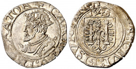 1548. Carlos I. Besançon. 1 carlos. (Vti. falta). 1,22 g. MBC+.