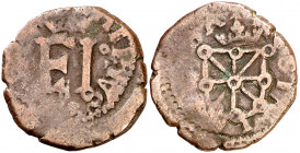 s/d. Felipe III. Pamplona. 4 cornados. (AC. 57). 4,15 g. MBC-.