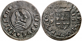 1661. Felipe IV. Sevilla. R. 16 maravedís. (AC. 493) Escasa. 4,27 g. MBC-.