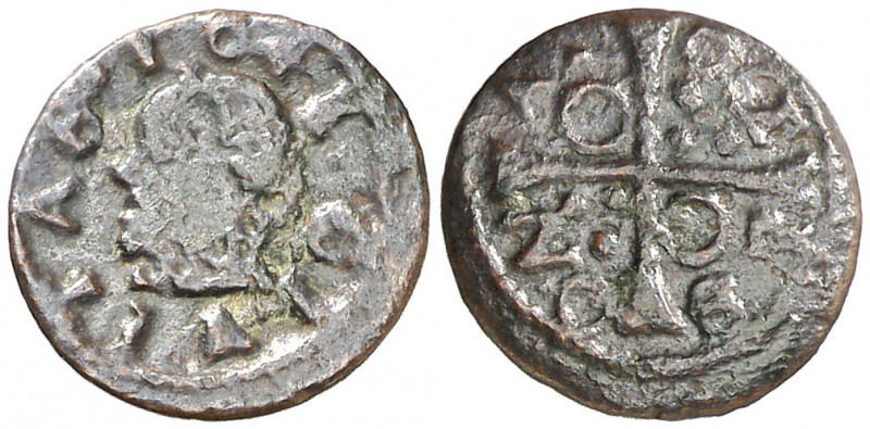 1641. Guerra dels Segadors. Solsona. 1 diner. (AC. 221) (Cru.C.G. 4651). Felipe ...