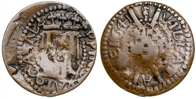 1641. Guerra dels Segadors. Tàrrega. 1 sisè. (AC. 234) (Cru.C.G. 4656b). Princip...
