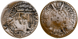 1641. Guerra dels Segadors. Tàrrega. 1 sisè. (AC. 234) (Cru.C.G. 4656b). Principat. 3,28 g. BC.