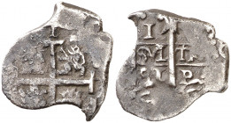 1681. Carlos II. Potosí. V. 1 real. (AC. 272). 1,94 g. BC+.
