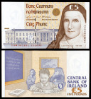 Irlanda. 1999. Banco Central. 5 libras. (Pick 75b). 15 de octubre, Catherine McAuley. S/C.