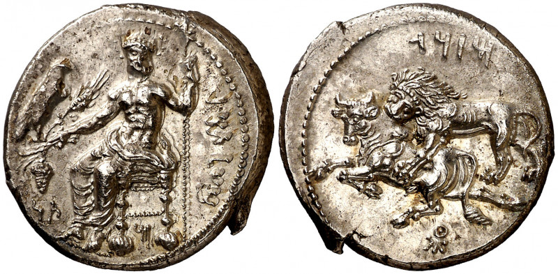Mazaios (361-334 a.C.). Cilicia. Tarso. Estátera. (S. 5650 var) (BMC. XXI, 52 va...
