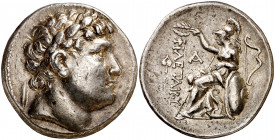 Reino de Pérgamo. Attalos I, Soter (241-197 a.C.). Tetradracma. (S. 7220) 16,88 g. MBC+.