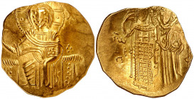 Juan III, Ducas-Vatatzes (1222-1254). Magnesia. Hyperpyron. (Ratto 2283) (S. 2073). 4,08 g. MBC+.