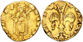 Pere III (1336-1387). València. Florí. (Cru.V.S. 392) (Cru.C.G. 2211). 3,42 g. MBC-.