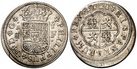 1721. Felipe V. Segovia. F. 1 real. (AC. 623). 2,69 g. MBC+.
