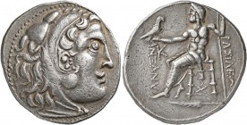 CELTIC, Lower Danube. Uncertain tribe. Circa late 3rd to early 2nd century BC. Tetradrachm (Silver, 27 mm, 17.44 g, 12 h), imitating Alexander III of ...