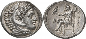 KINGS OF MACEDON. Alexander III ‘the Great’, 336-323 BC. Tetradrachm (Silver, 28 mm, 17.06 g, 12 h), struck under Kassander as regent, circa 315-310 B...