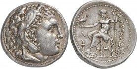 KINGS OF MACEDON. Alexander III ‘the Great’, 336-323 BC. Tetradrachm (Silver, 23 mm, 17.20 g, 4 h), Amphipolis, struck by Kassander, as regent or as K...