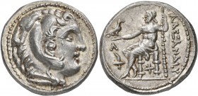 KINGS OF MACEDON. Alexander III ‘the Great’, 336-323 BC. Tetradrachm (Silver, 26 mm, 17.24 g, 7 h), Amphipolis, struck by Kassander, as regent or as K...