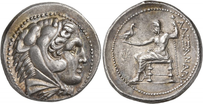 KINGS OF PAEONIA. Audoleon, circa 315-286 BC. Tetradrachm (Silver, 26 mm, 17.08 ...