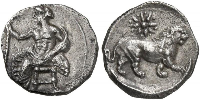 CILICIA. Tarsos. Mazaios, satrap of Cilicia, 361/0-334 BC. Obol (Silver, 10 mm, ...