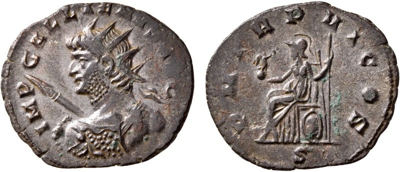 Gallienus, 253-268. Antoninianus (Silvered bronze, 22 mm, 2.63 g, 12 h), Mediola...