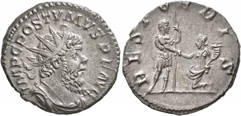 Postumus, Romano-Gallic Emperor, 260-269. Antoninianus (Billon, 20 mm, 3.55 g, 6...