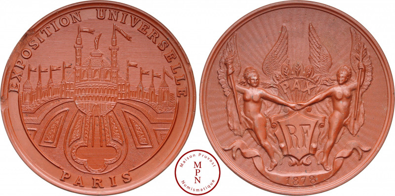 Troisième République (1870-1940), Exposition Universelle de Paris, Médaille, 187...
