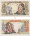 Quatrième République (1946-1958), Banque de France, 10000 francs Bonaparte type 1955, 06/03/58 TTB/SUP, F.02.22,