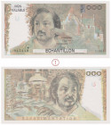 Cinquième République (1958-), Banque de France, 1000 Francs BALZAC, Échantillon, 1980 NEUF, Billet neuf !