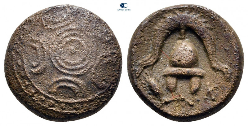 Kings of Macedon. Miletos or Mylasa. Philip III Arrhidaeus 323-317 BC. 
Bronze ...