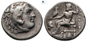 Kings of Macedon. Abydos. Antigonos I Monophthalmos 320-301 BC. In the name and types of Alexander the Great. Drachm AR