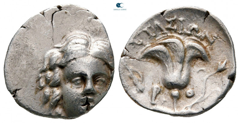 Kings of Macedon. Uncertain mint. Perseus 179-168 BC. 3rd Macedonian War issue
...