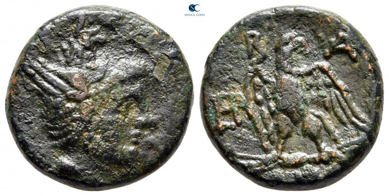 Kings of Macedon. Uncertain mint. Perseus 179-168 BC. 
Bronze Æ

20 mm, 6,58 ...