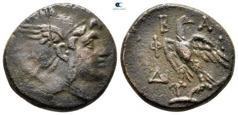 Kings of Macedon. Uncertain mint. Perseus 179-168 BC. 
Bronze Æ

19 mm, 6,48 ...
