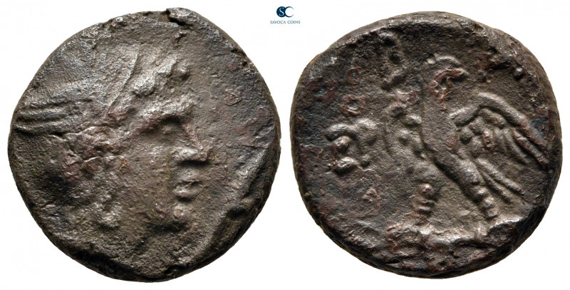Kings of Macedon. Uncertain mint. Perseus 179-168 BC. 
Bronze Æ

17 mm, 5,58 ...