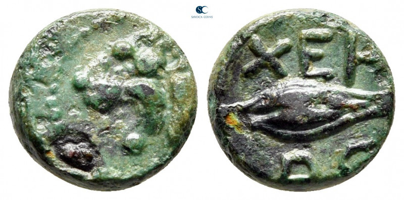 The Thracian Chersonese. Chersonesos circa 386-309 BC. 
Bronze Æ

11 mm, 1,70...