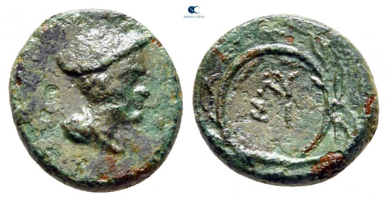 The Thracian Chersonese. Lysimacheia circa 309-220 BC. 
Bronze Æ

10 mm, 1,08...