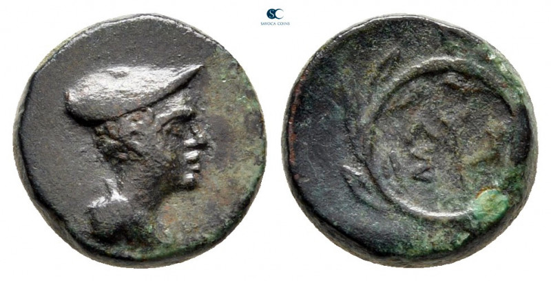 The Thracian Chersonese. Lysimacheia circa 309-220 BC. 
Bronze Æ

10 mm, 1,30...