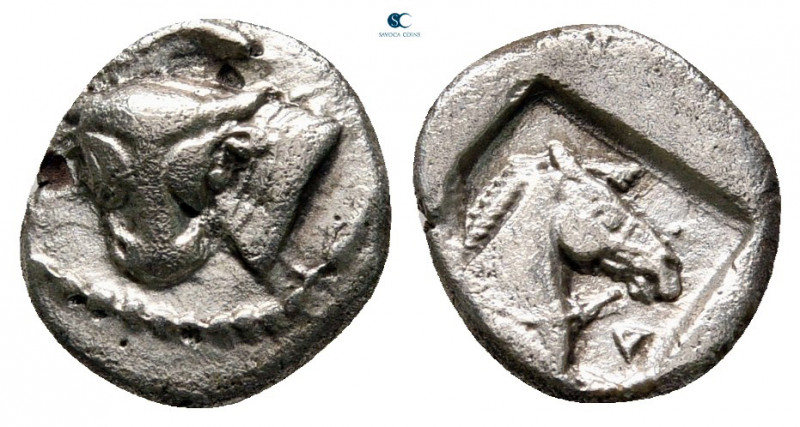 Thessaly. Larissa circa 460-440 BC. 
Obol AR

8 mm, 0,94 g



very fine