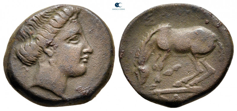 Thessaly. Larissa circa 400-300 BC. 
Bronze Æ

17 mm, 4,68 g



very fine...
