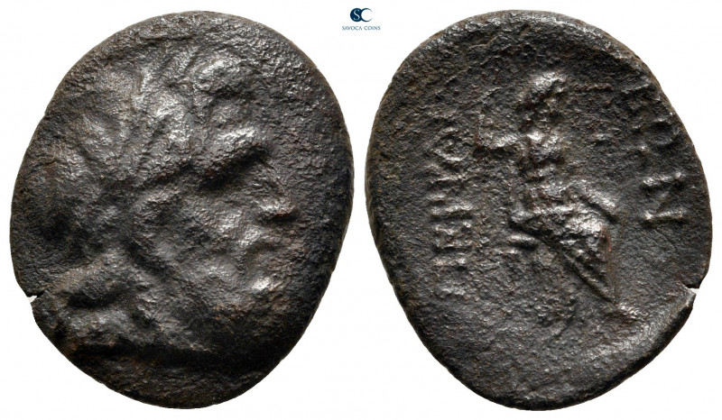 Thessaly. Perrhaebi circa 197-146 BC. 
Bronze Æ

20 mm, 5,05 g



very fi...