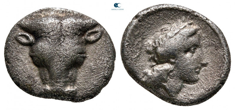 Phokis. Federal Coinage circa 352-351 BC. 
Triobol-Hemidrachm AR

12 mm, 2,47...